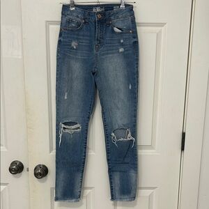 Rewash high-rise vintage reunion jeans size 1 / 25 Braham inseam 24“ ripped